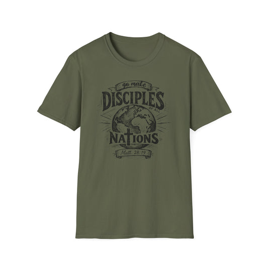 Go Make Disciples Cotton Tee Shirt