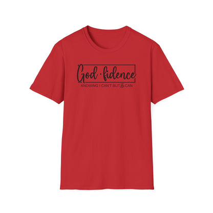 God fidence Cotton Tee Shirt
