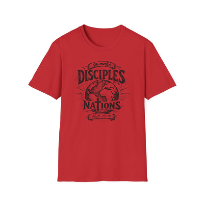 Go Make Disciples Cotton Tee Shirt