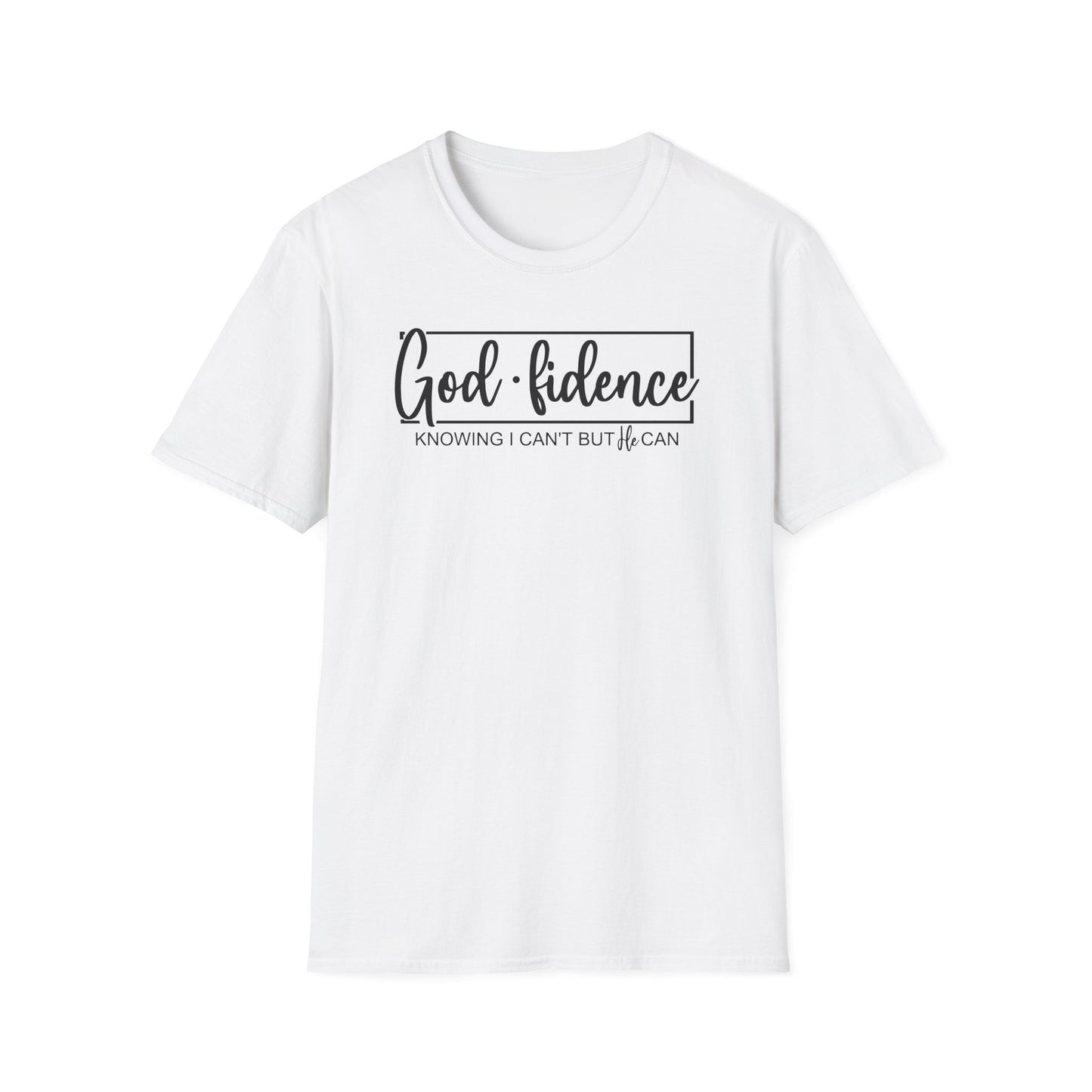 God fidence Cotton Tee Shirt