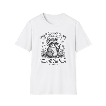 This'll Be Fun Cotton Tee Shirt