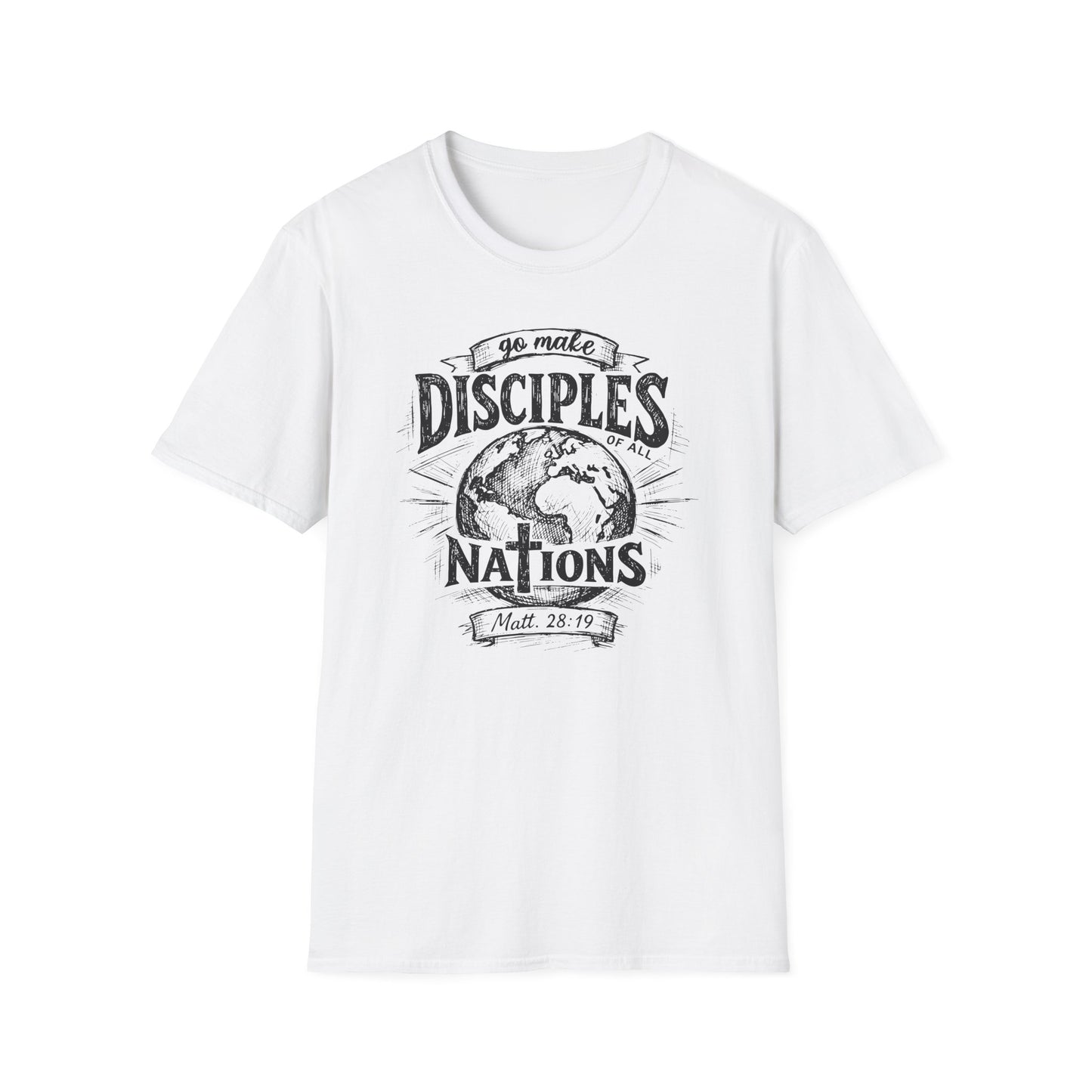Go Make Disciples Cotton Tee Shirt