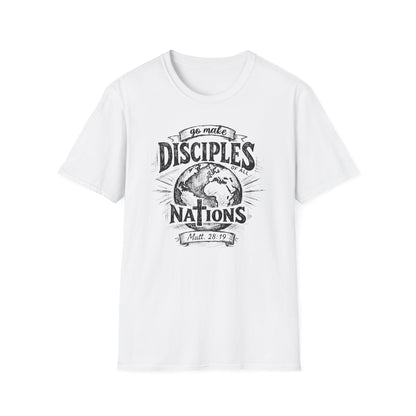 Go Make Disciples Cotton Tee Shirt
