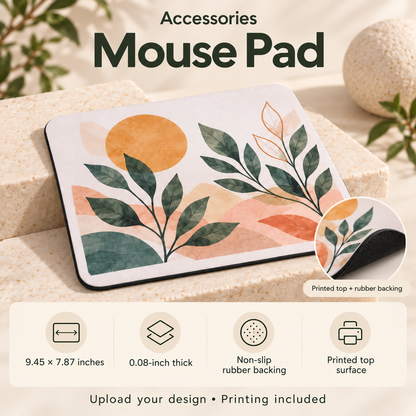 Product title Personalized Accessories – Custom Keychains, Mouse Pads, Ornaments & Tote Bags