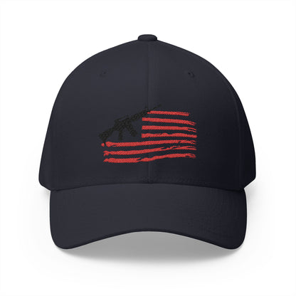 USA Flag AR Embroidered Hat