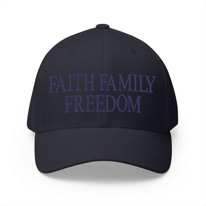 Faith Family Freedom Embroidered Hat