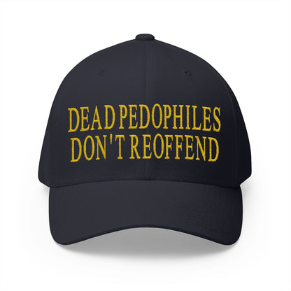Dead Pedophiles Don't Reoffend Embroidered Hat