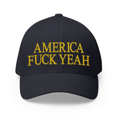 America Fuck Yeah Embroidered Hat
