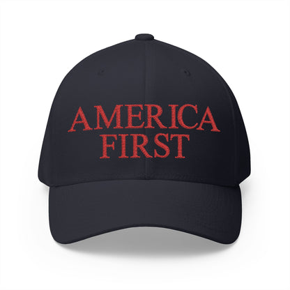 America First Embroidered Hat