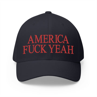 America Fuck Yeah Embroidered Hat