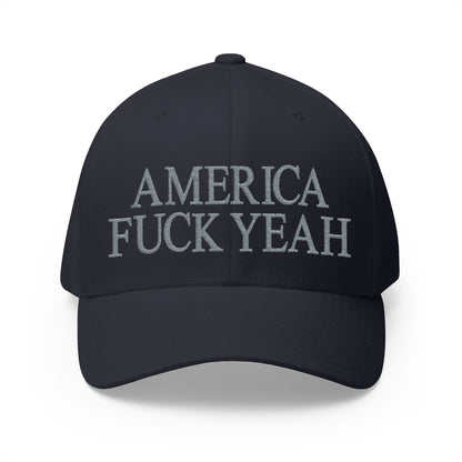 America Fuck Yeah Embroidered Hat