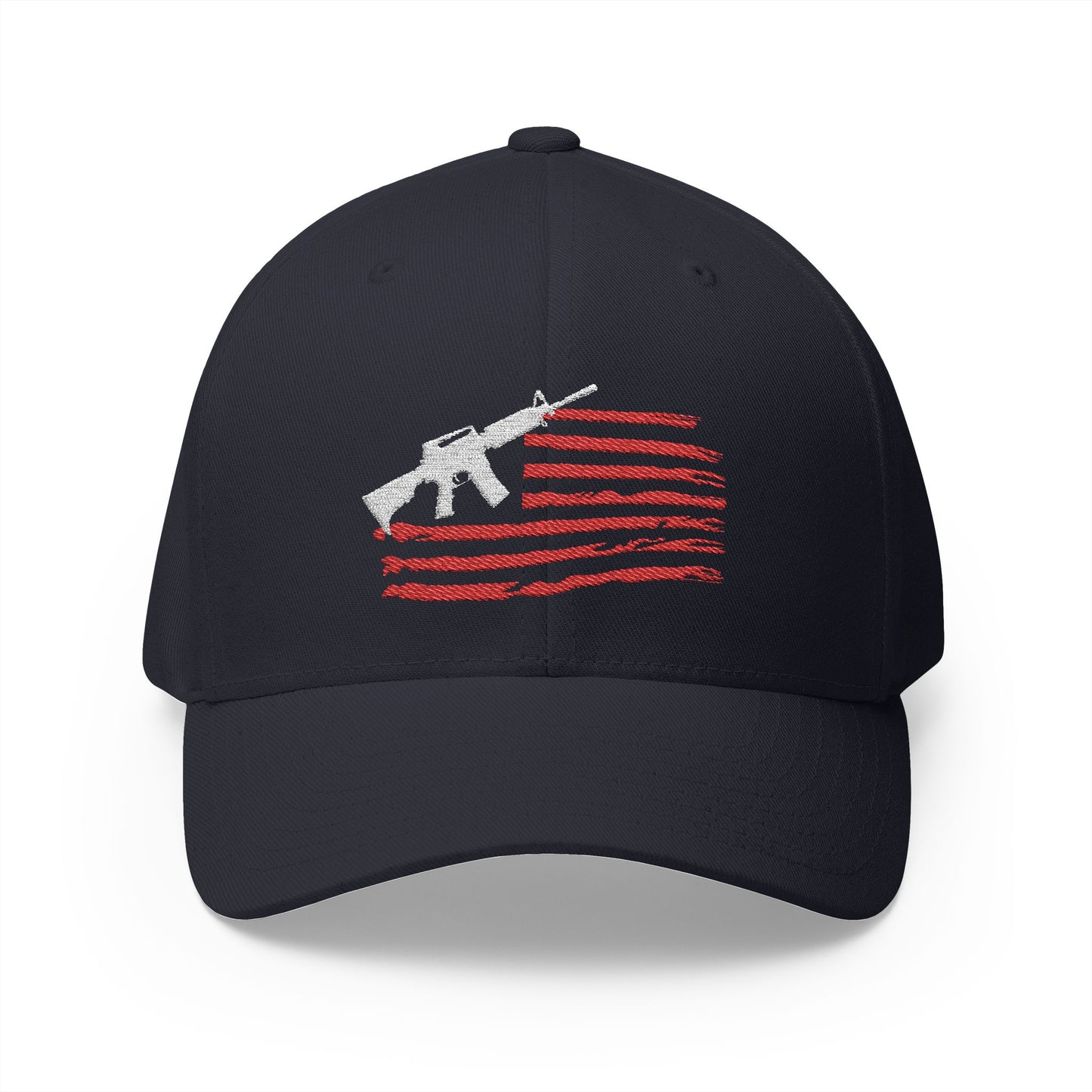USA Flag AR Embroidered Hat