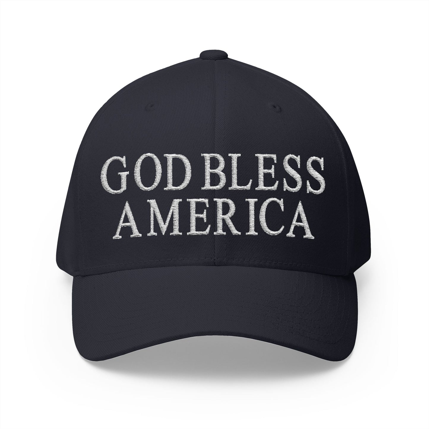 God Bless America Embroidered Hat