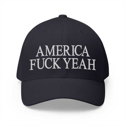 America Fuck Yeah Embroidered Hat