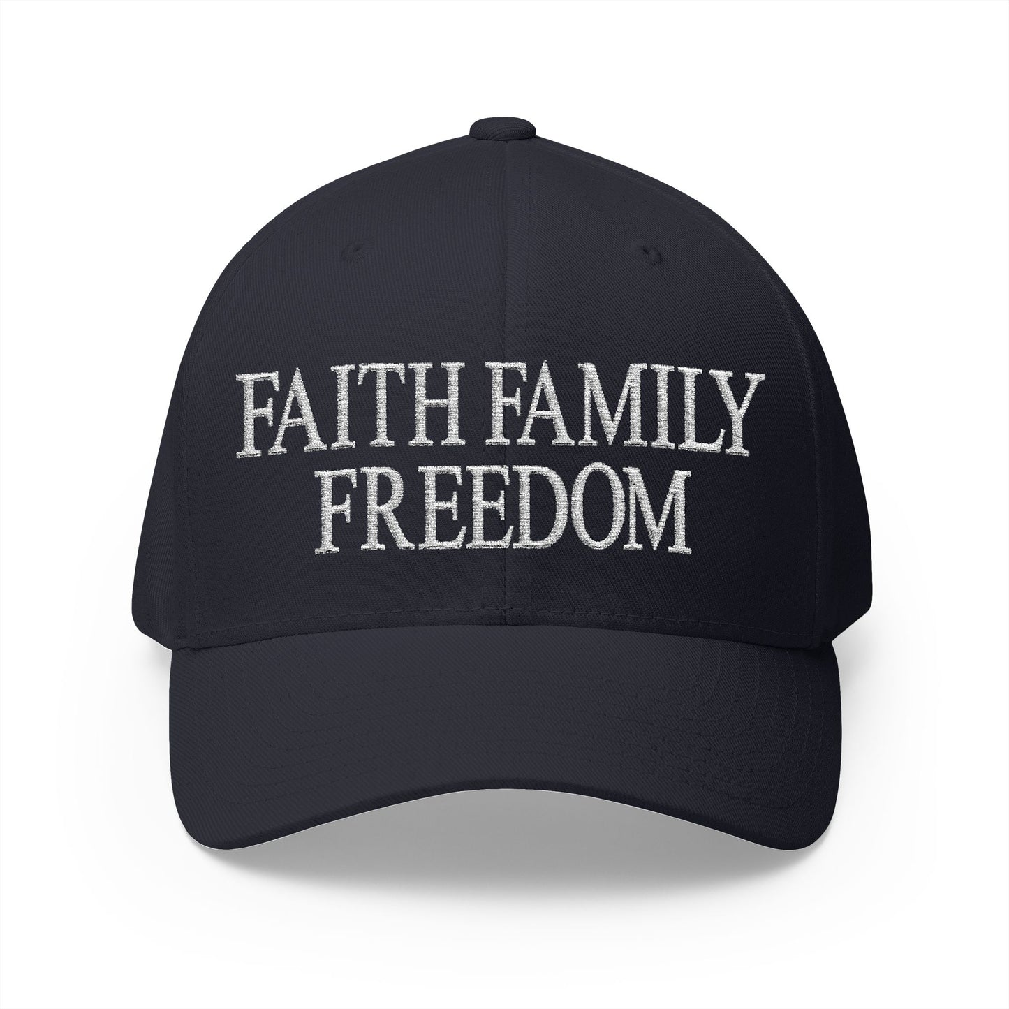 Faith Family Freedom Embroidered Hat