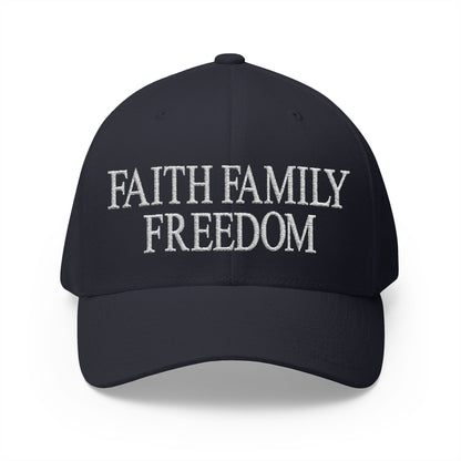 Faith Family Freedom Embroidered Hat
