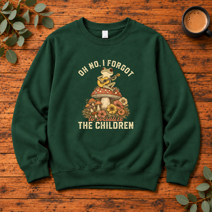 Oh No, I Forgot to Socialize the Children | Funny Homeschool T-Shirt, Long Sleeve, Crewneck & Hoodie