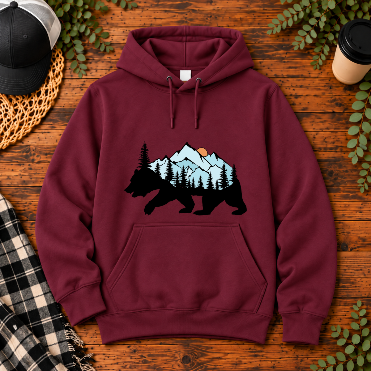 Mountain Bear | Outdoor T-Shirt, Long Sleeve, Crewneck & Hoodie