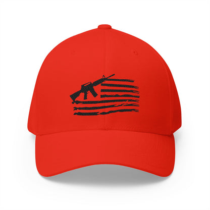USA Flag AR Embroidered Hat