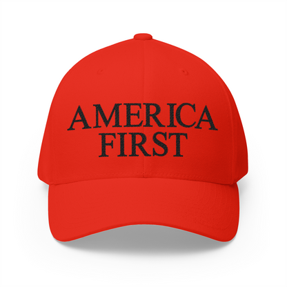 America First Embroidered Hat