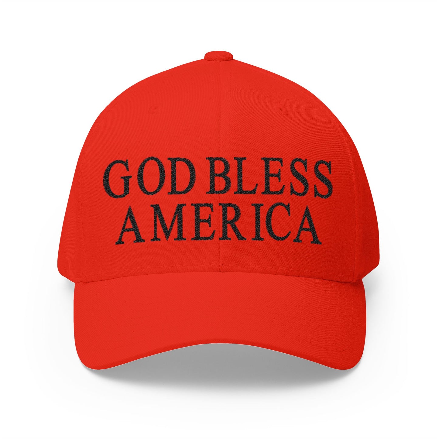 God Bless America Embroidered Hat