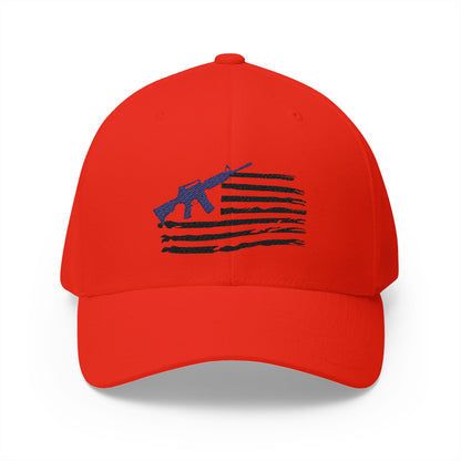 USA Flag AR Embroidered Hat