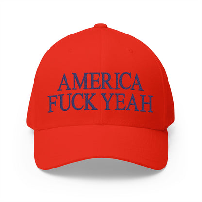 America Fuck Yeah Embroidered Hat