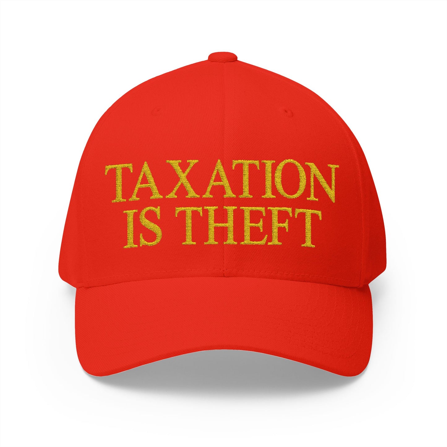 Taxation Is Theft Embroidered Hat