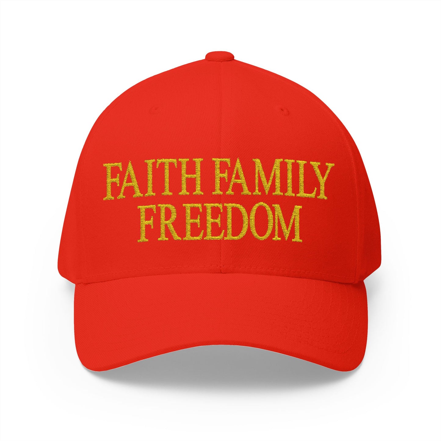 Faith Family Freedom Embroidered Hat