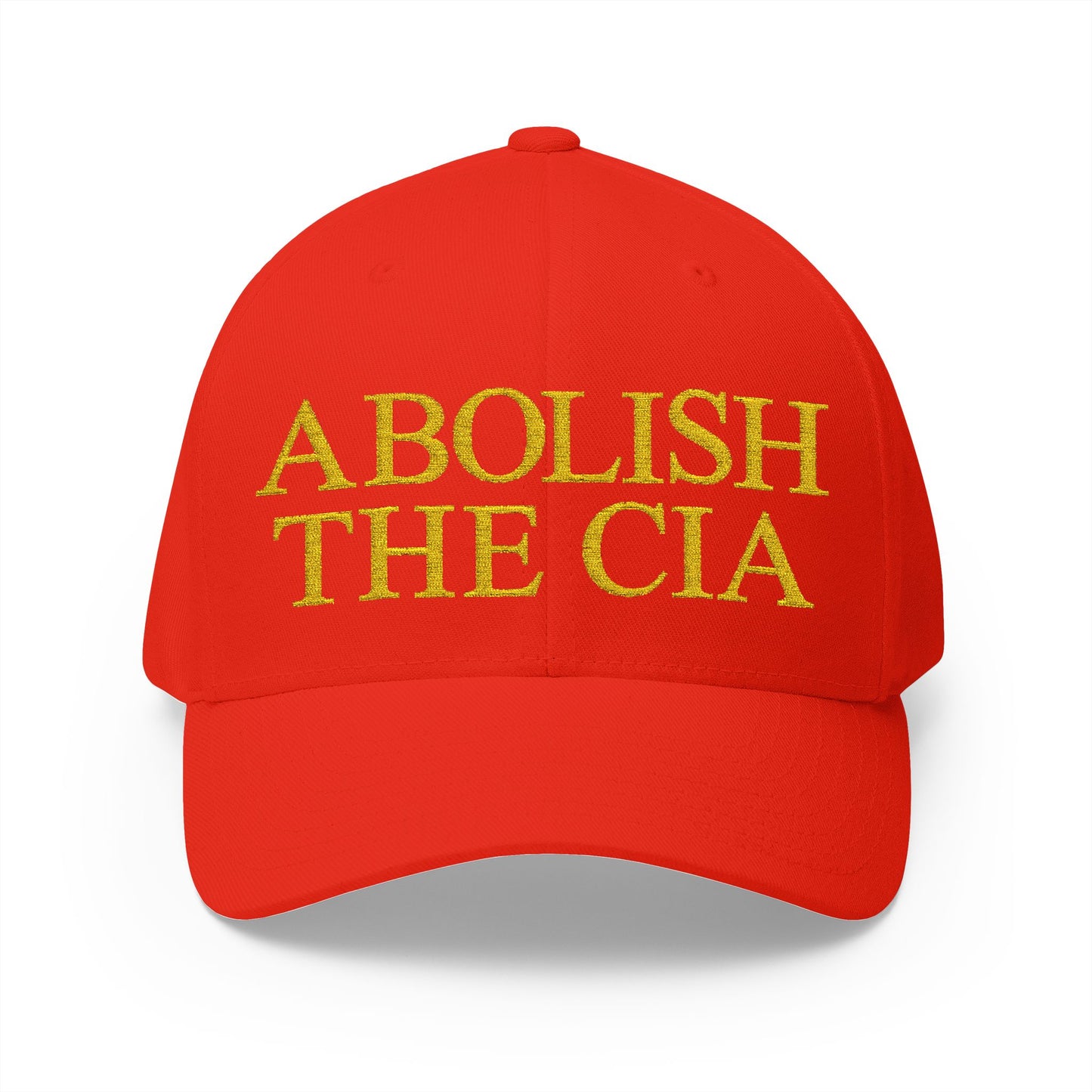 Abolish The CIA Embroidered Hat