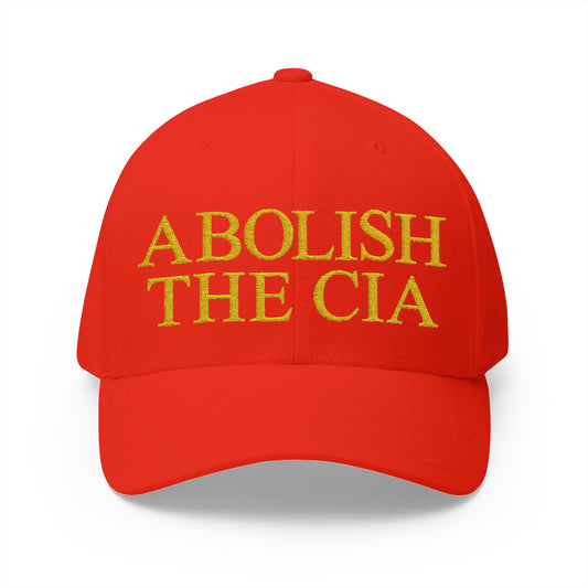 Abolish The CIA Embroidered Hat