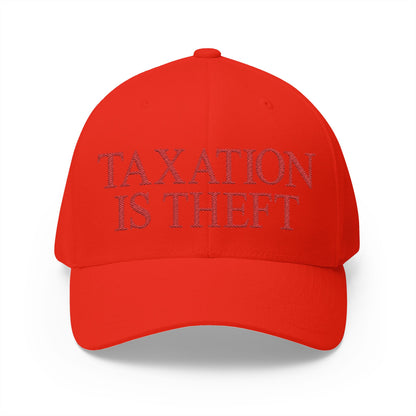 Taxation Is Theft Embroidered Hat