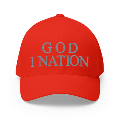 One Nation Under God Embroidered Hat