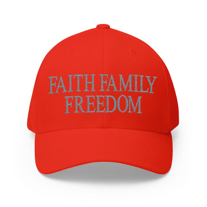 Faith Family Freedom Embroidered Hat