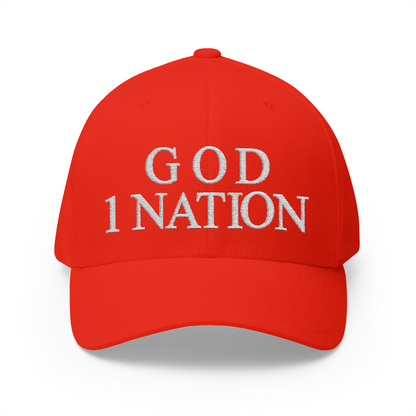 One Nation Under God Embroidered Hat
