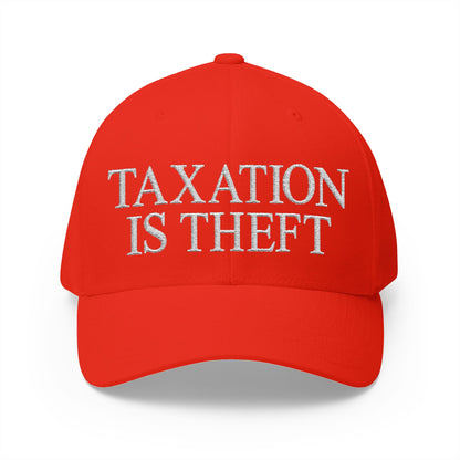 Taxation Is Theft Embroidered Hat