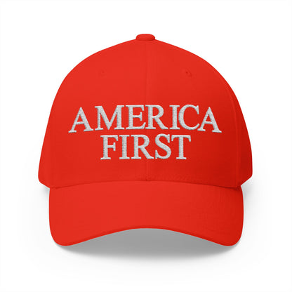 America First Embroidered Hat