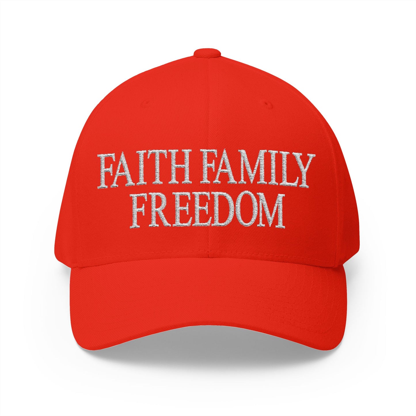 Faith Family Freedom Embroidered Hat