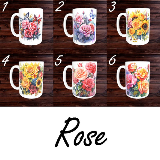 Rose Mugs