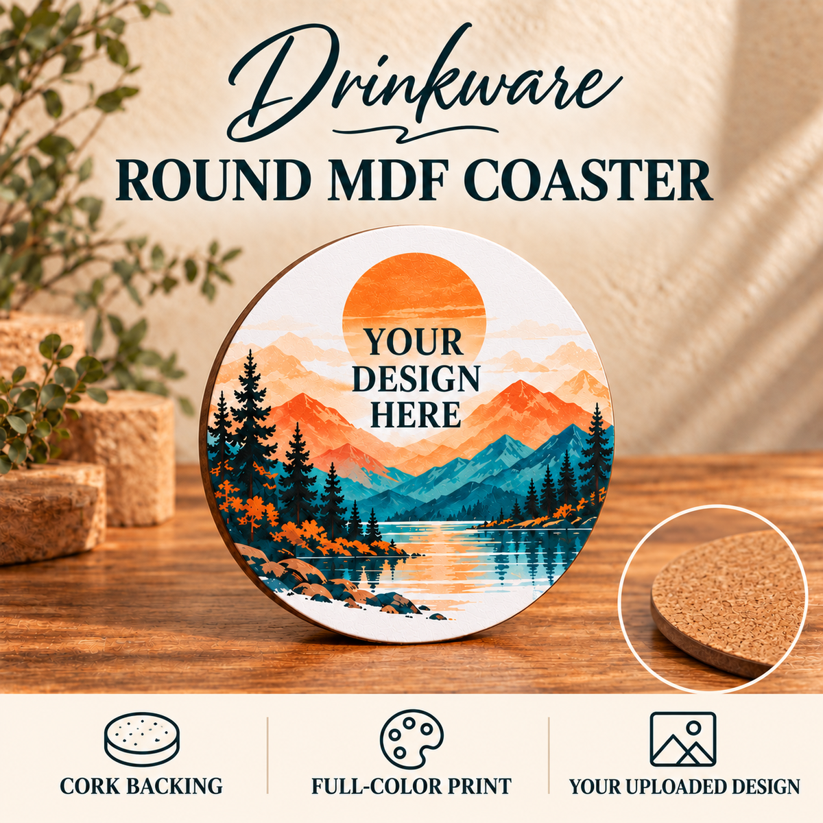 Custom Drinkware – Personalized Mugs, Tumblers, Water Bottles, Can Coolers & Coasters