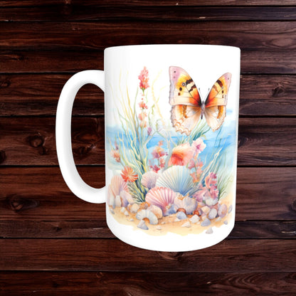 Seashell Mugs