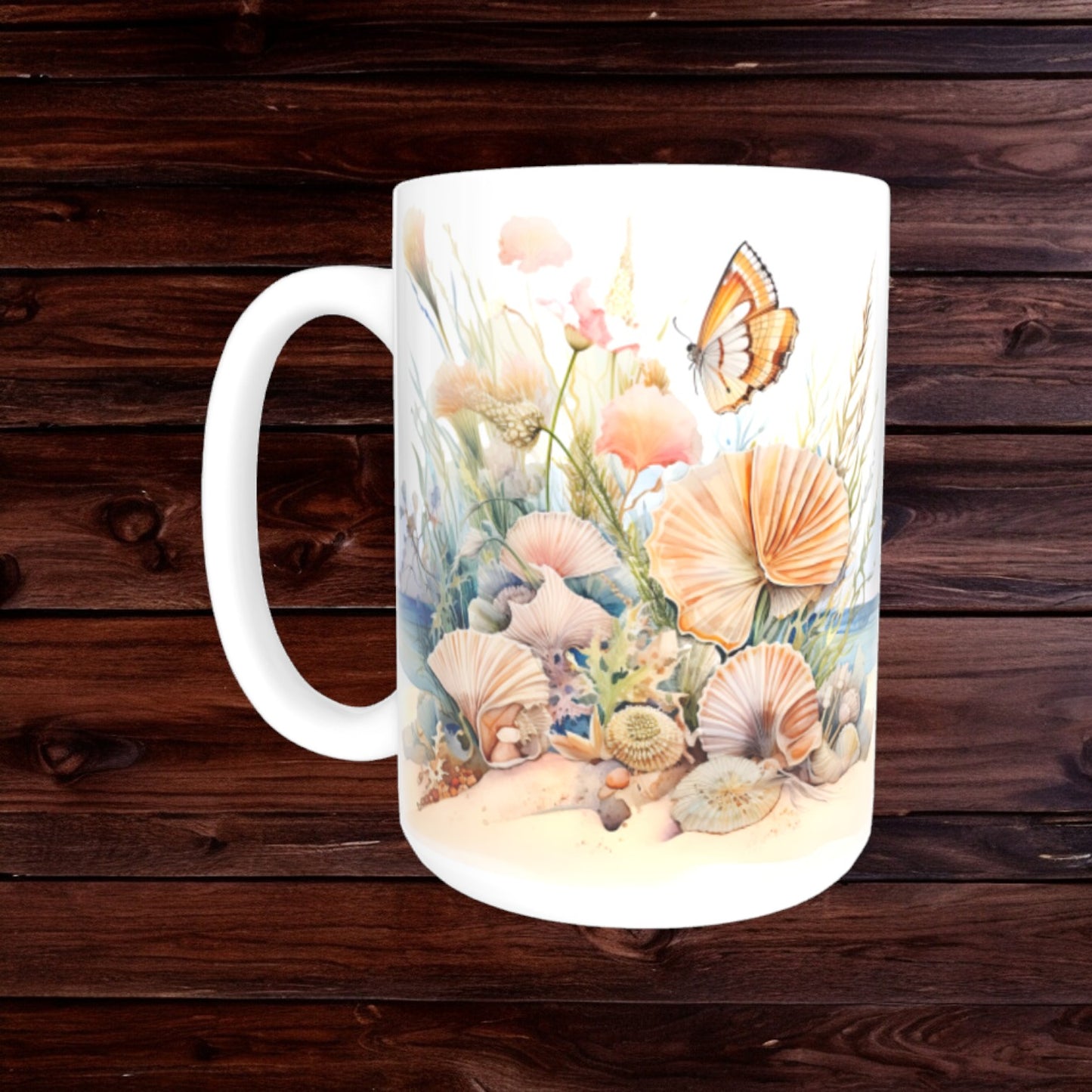 Seashell Mugs