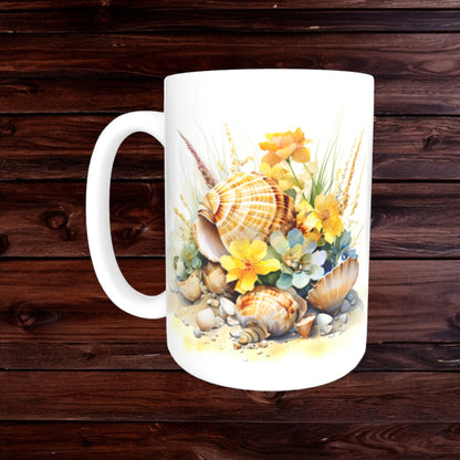 Seashell Mugs