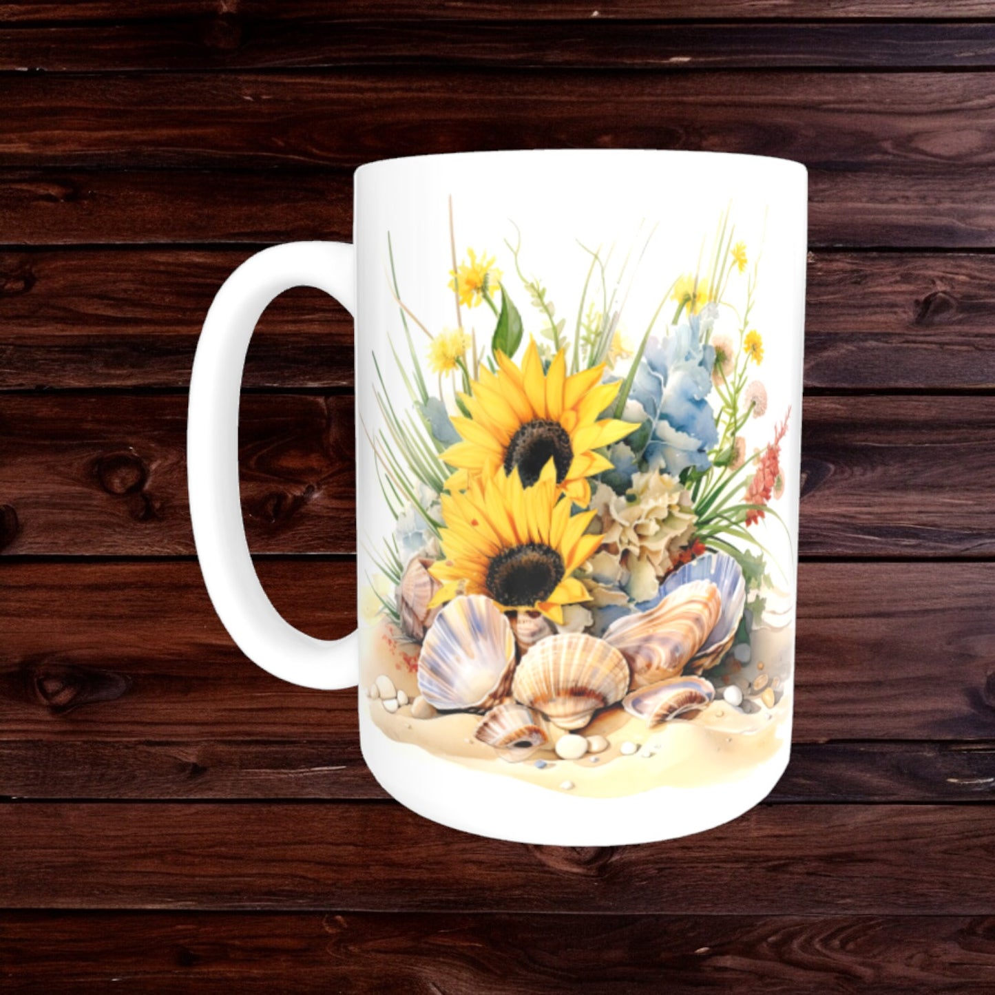 Seashell Mugs