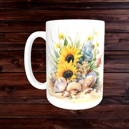 Seashell Mugs