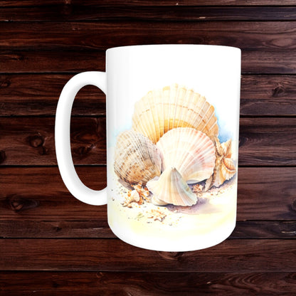 Seashell Mugs