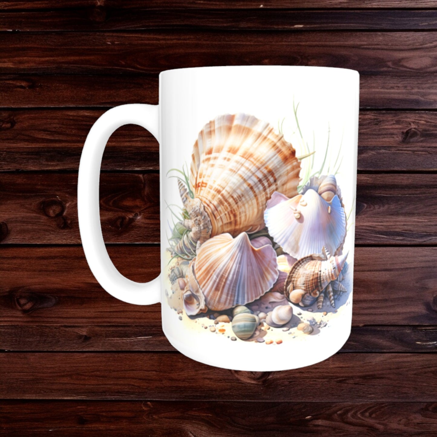 Seashell Mugs