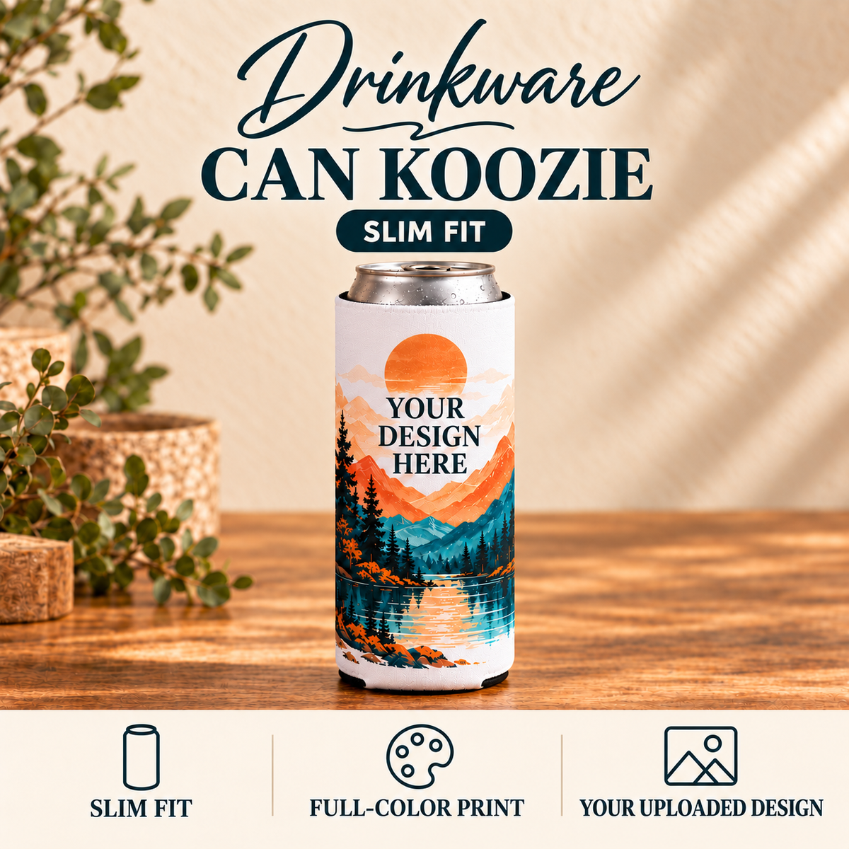 Custom Drinkware – Personalized Mugs, Tumblers, Water Bottles, Can Coolers & Coasters