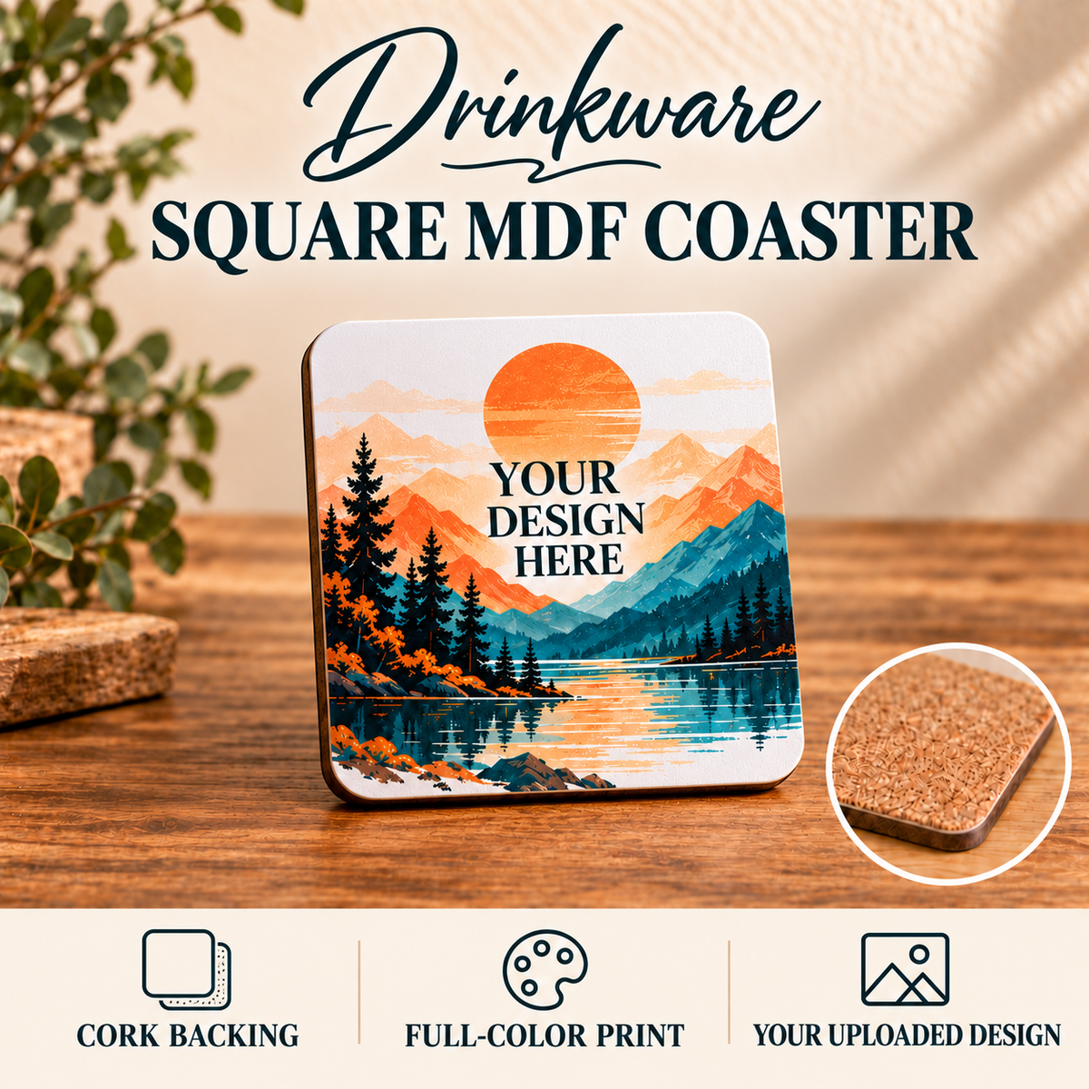 Custom Drinkware – Personalized Mugs, Tumblers, Water Bottles, Can Coolers & Coasters