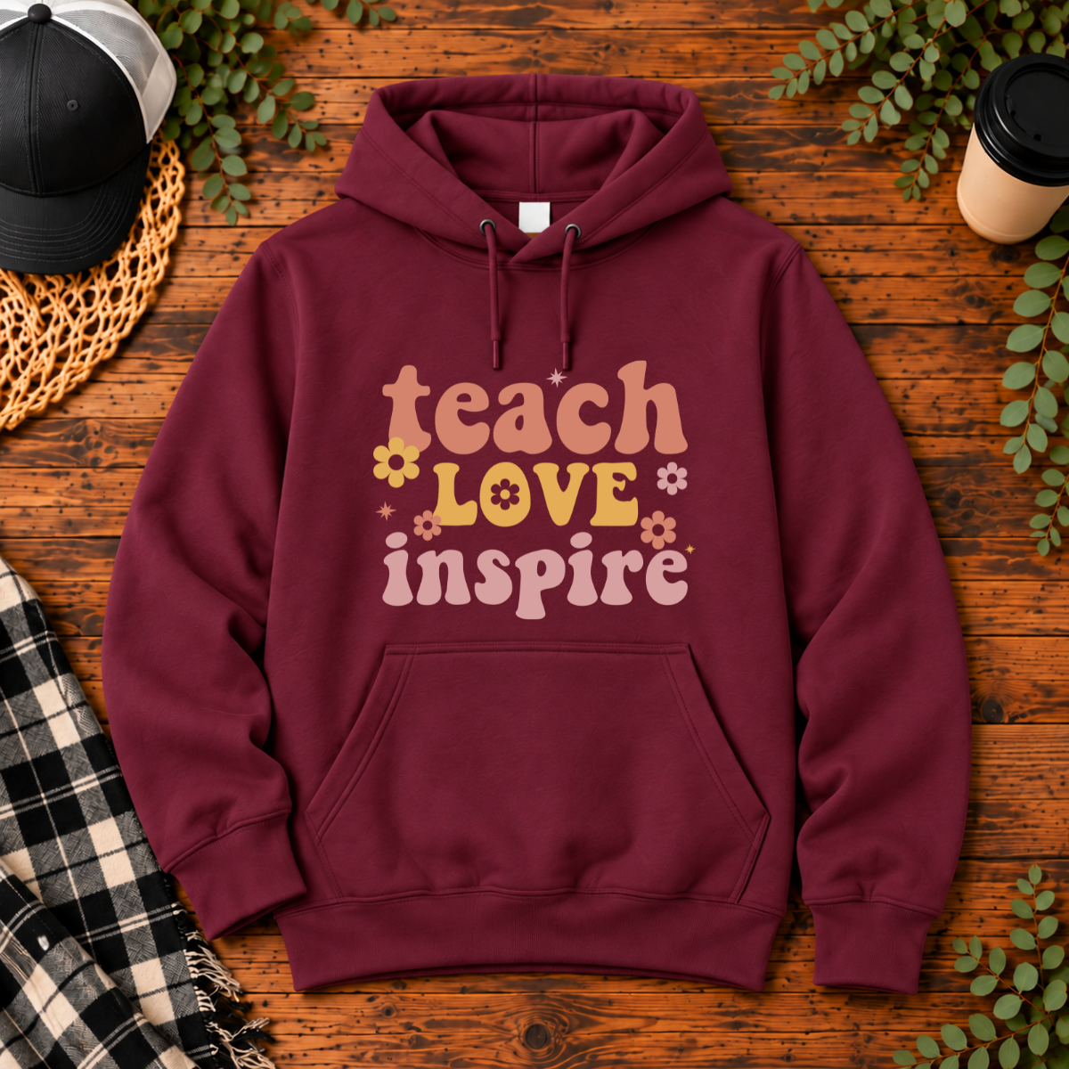 Teach Love Inspire | Teacher T-Shirt, Long Sleeve, Crewneck & Hoodie